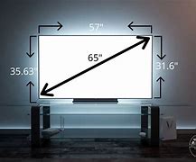 Image result for 65 Inch TV in mm