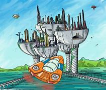 Image result for The Future with Computer Poster Drawing Simple