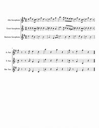 Image result for Jeopardy Theme Song Easy Alto Sax Sheet Music