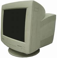 Image result for Old White TV Monitor