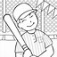 Image result for Umpire Coloring Page