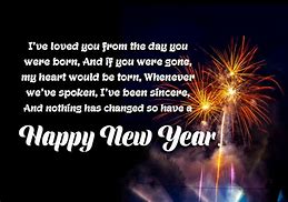 Image result for Happy New Year Son