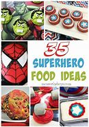 Image result for Superhero Food Ideas DC