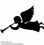 Image result for Angel Silhouette Clip Art