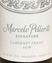 Image result for Marcelo Pelleriti Cabernet Franc Signature