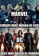 Image result for DC V. Marvel Memes