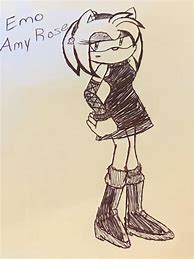 Image result for Emo Amy Rose