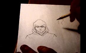 Image result for Assassin Hood Drawing