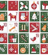 Image result for Christmas Calendar Printable