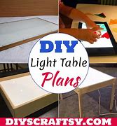 Image result for LED Light Table DIY