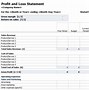 Image result for Blank Profit and Loss Statement Template