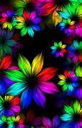 Image result for Abstract Neon Flowers