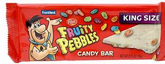 Image result for Fruity Pebbles Chocolate Bar