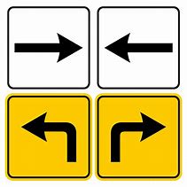 Image result for Arrow Road Sign Clip Art