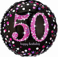 Image result for 50th Birthday Balloons