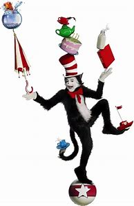 Image result for Cat in the Hat with Bat PNG