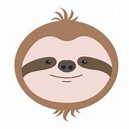 Image result for Sloth Face Vector