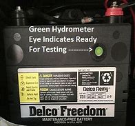 Image result for Car Battery with Green Light