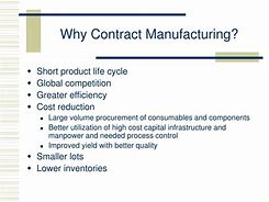 Image result for Contract Manufacturing Company Presentation