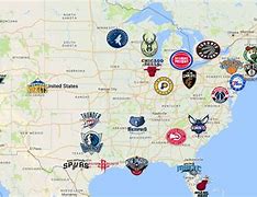 Image result for NBA Map