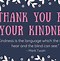 Image result for Thank You for Your Kindness Quotes