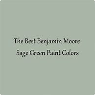 Image result for Benjamin Moore Sage Green Paint Colors