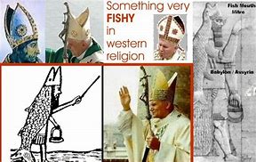 Image result for Mitre Cartoon Pope