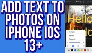 Image result for iPhone Add Text to Pic