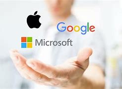 Image result for Google Microsoft and Apple