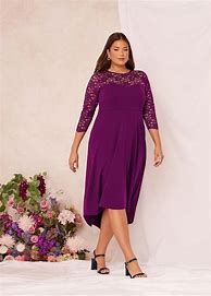 Image result for Plus Size Jean Dress
