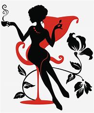 Image result for Elegant Lady Silhouette