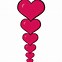 Image result for Valentine Hearts Clip Art Transparent