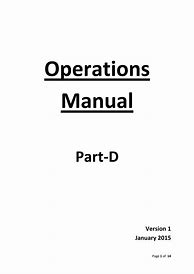Image result for Operating Instruction Templates