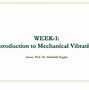 Image result for Mechanical Vibration