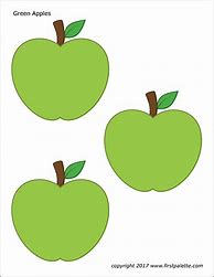 Image result for Printable Green Apples