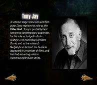 Image result for Tony Jay Voice