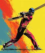 Image result for Cricket Bat Pop Art