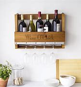 Image result for Wall Wine Rack