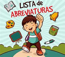 Image result for anreviatura