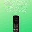 Image result for Philips Universal Remote Blue 6 Device Control