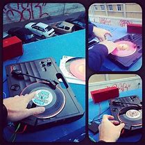Image result for 45 Record Player for Car