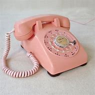Image result for Vintage Pink Phone