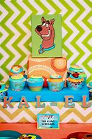Image result for Birthday Themes Boy 5 Scooby Doo