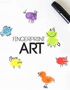 Image result for Fingerprint Art for Kids