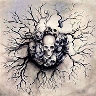 Image result for Gothic Skull Art