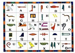 Image result for Egyptian Letters