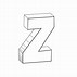 Image result for Letter Z Template