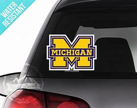 Image result for Michigan Football Decals