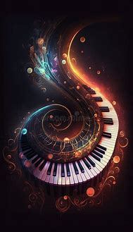 Image result for Abstract Curved Piano Keyboard