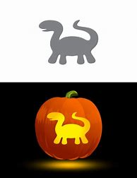 Image result for Printable Dinosaur Pumpkin Carving Stencils